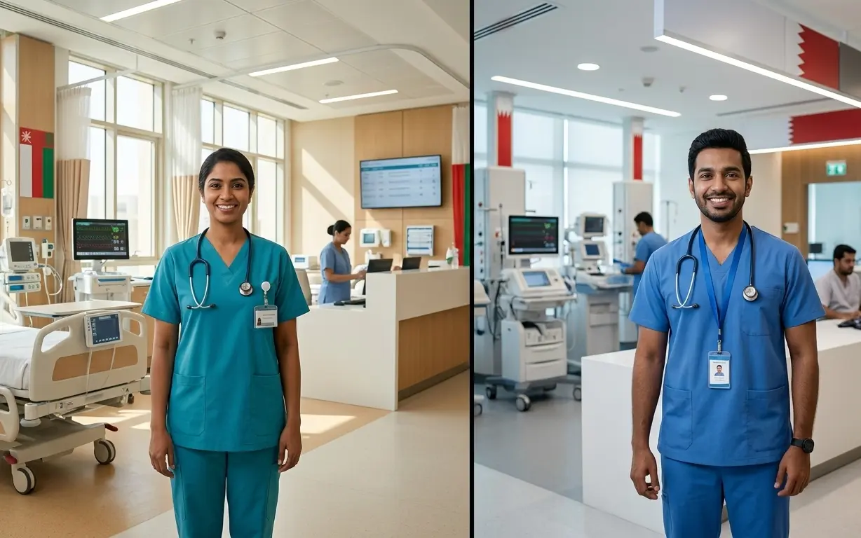 oman-nurse-vs-bahrain-nurse-guide